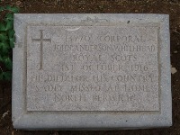 Struma Military Cemetery - Whitehead, John Anderson